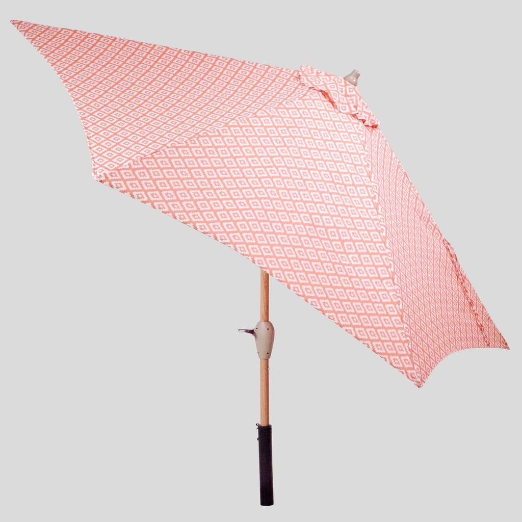 Round Geo Diamond Patio Umbrella