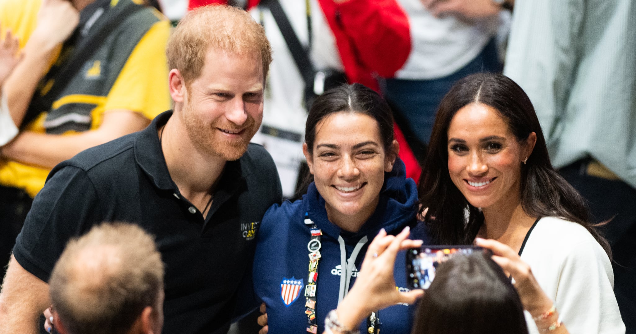 Meghan Markle and Prince Harry Pose With Fans at the 2023 Invictus Games