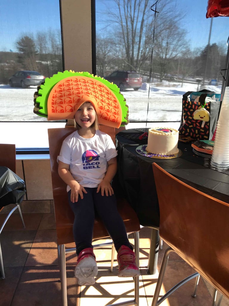 Taco Bell Throws Viral Gift Card Girl a Birthday Party