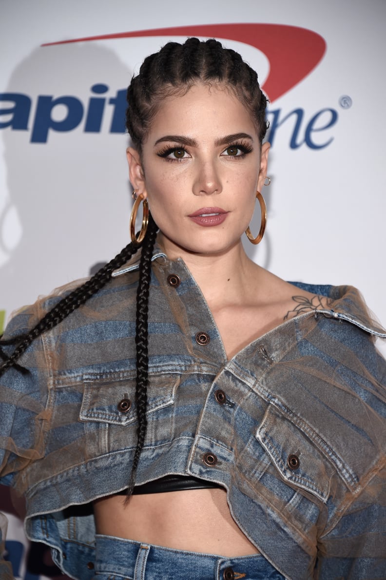 Halsey's Braids in 2017