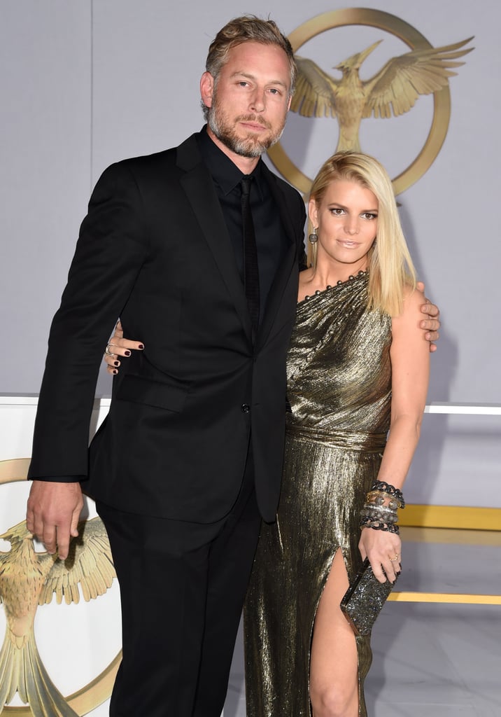 Jessica Simpson at the Mockingjay Part 1 Premiere | Photos
