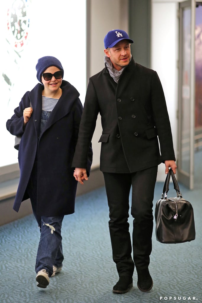 Ginnifer Goodwin and Josh Dallas Hold Hands in Vancouver