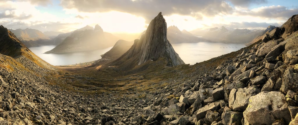 Segla Mountains at Sunrise