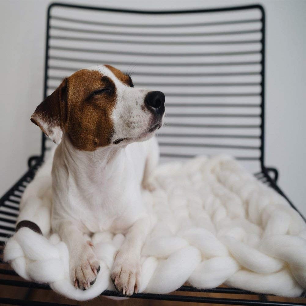 Knit Blanket on Amazon POPSUGAR Family