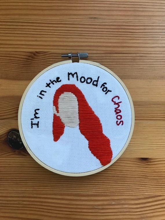 Cheryl Blossom Embroidery Decor