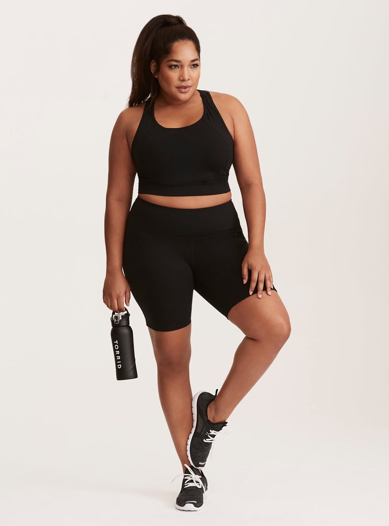 Torrid Black Bike Short