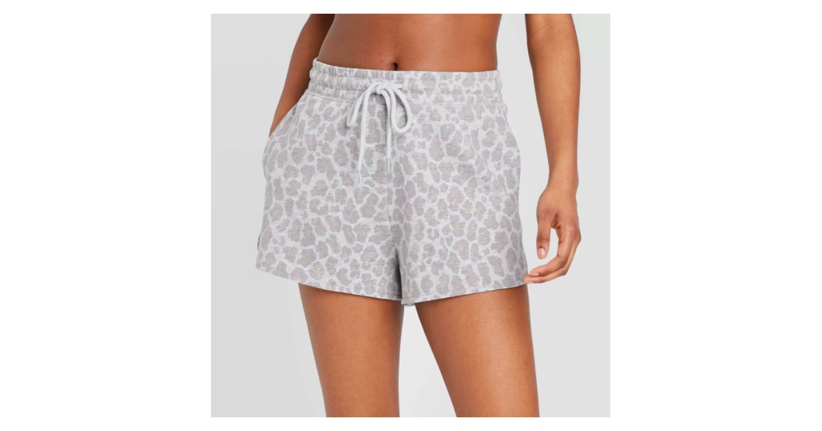 Target Women's Leopard Print Lounge Shorts | Sweat Shorts For Comfy Summer Lounging | POPSUGAR 