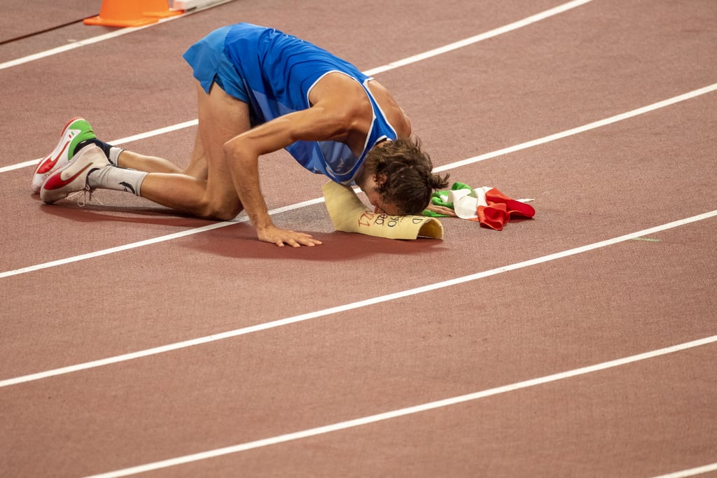Olympic High Jumpers Share the Gold Medal | Photos