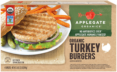 Applegate Organic Turkey Burgers