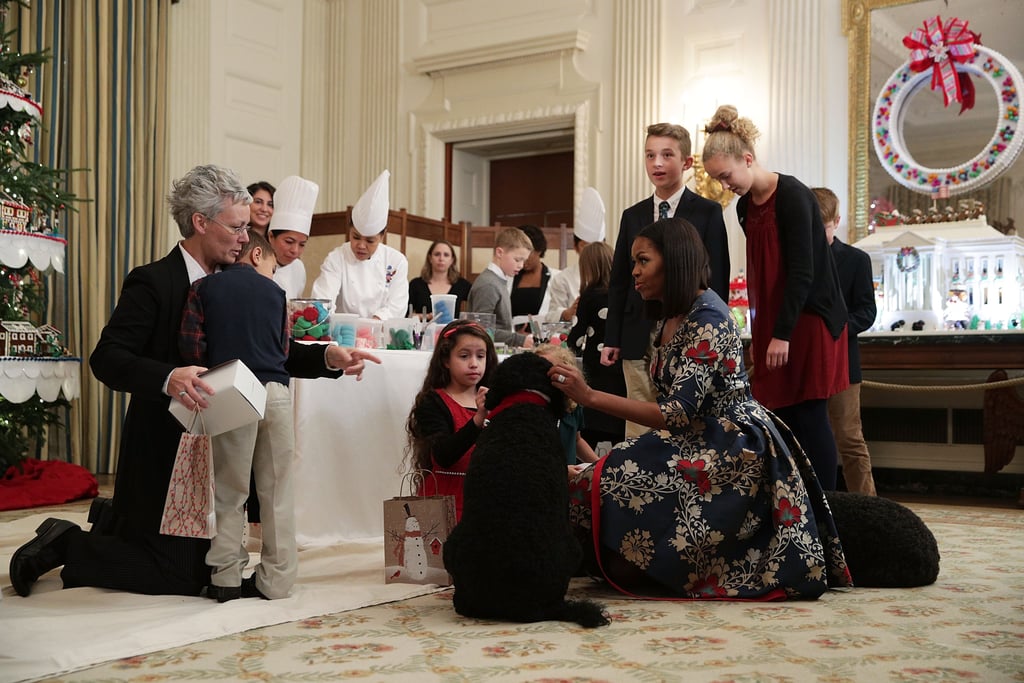 Michelle Obama and Military Families at the White House 2016