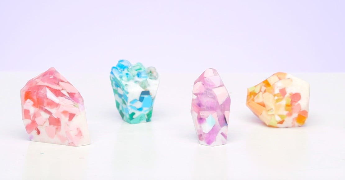 Geode Soap Tutorial Video POPSUGAR Beauty