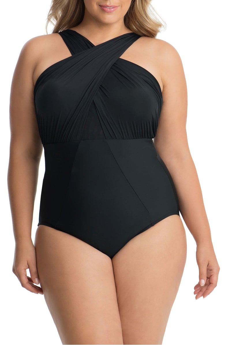 Miraclesuit Embrace Underwire Halter One-Piece Swimsuit
