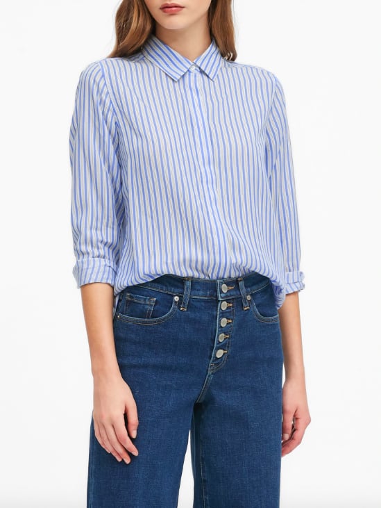 Parker Tunic-Fit Tencel Shirt | Most 