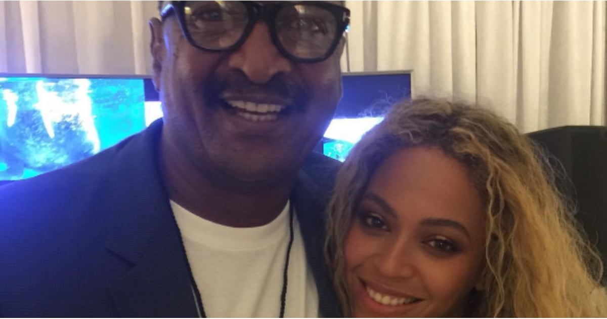 Beyonce With Her Dad Picture May 2016 | POPSUGAR Celebrity