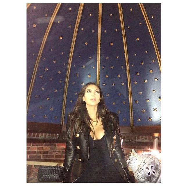 Kim Kardashian traded North West for the "#NorthStar."
Source: Instagram user kimkardashian