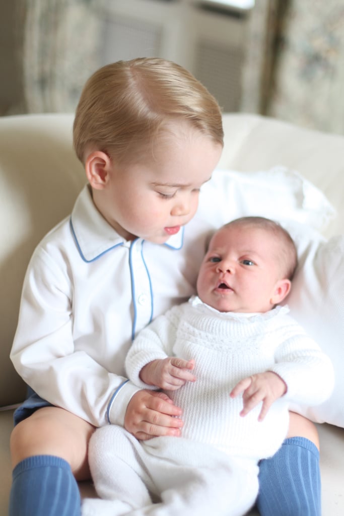 The photos weren't released until early June and were first shared on the Kensington Palace Twitter account.