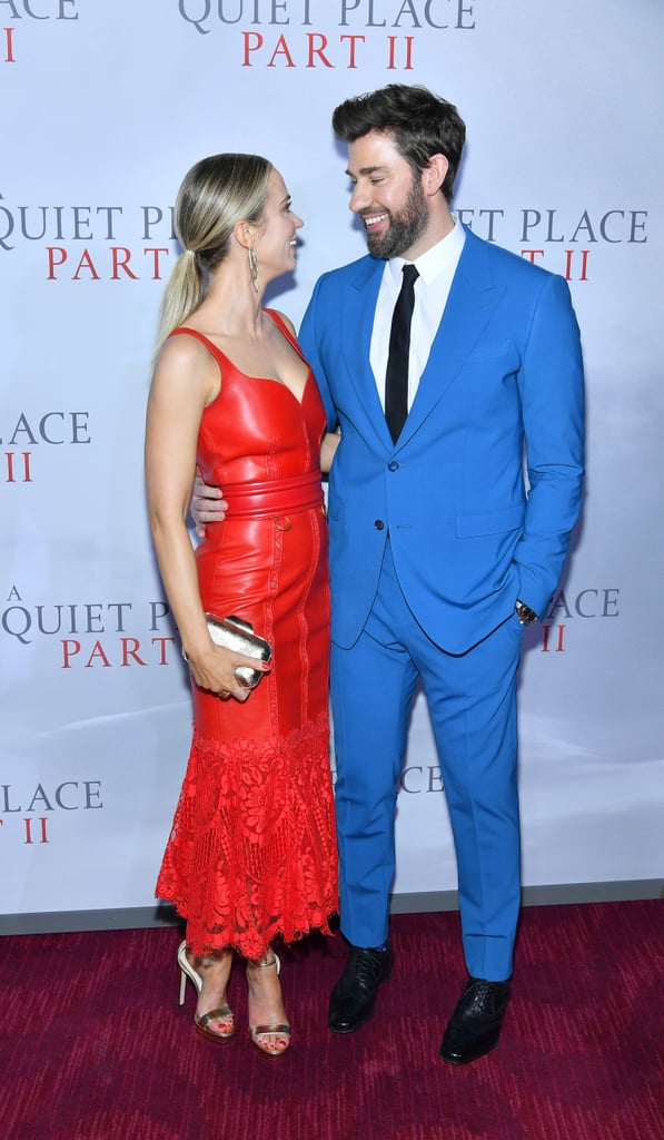Emily Blunt and John Krasinski at A Quiet Place 2 Premiere