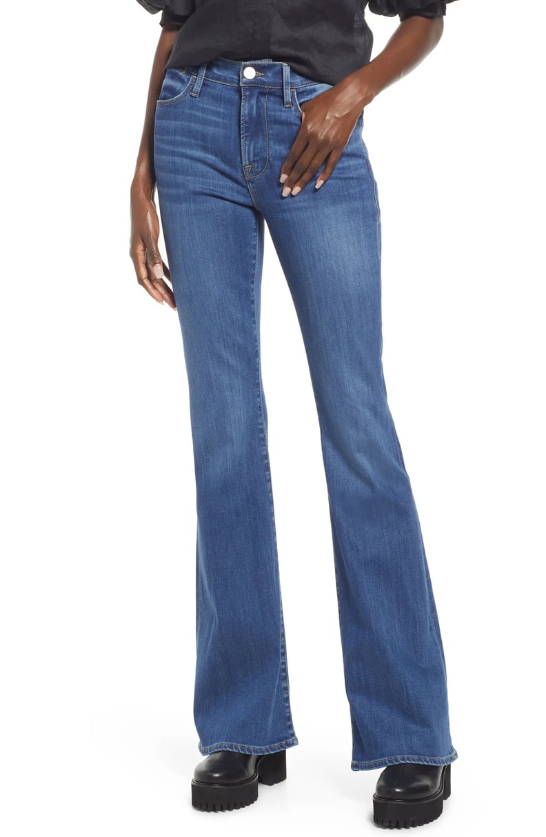 Women’s Apparel: Frame Le High Waist Flare Jeans