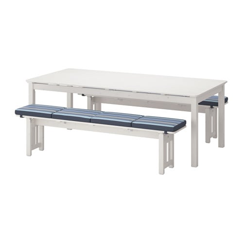 Ängso Outdoor Table With 2 Benches ($419)