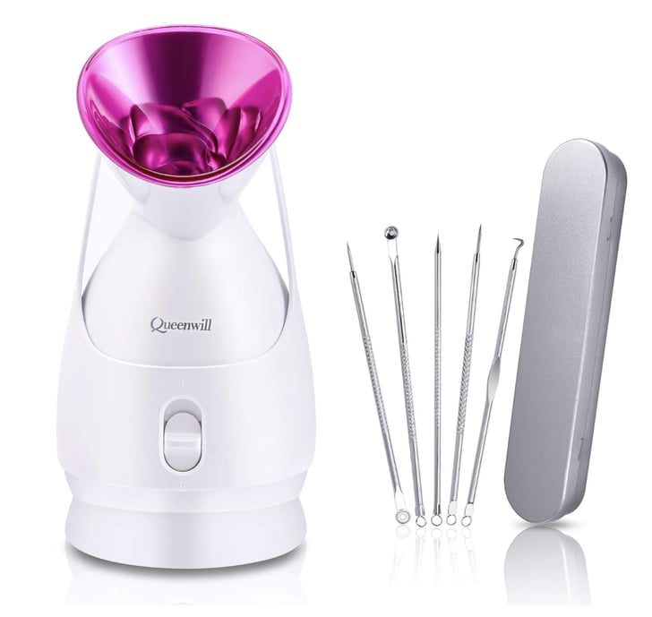 Best Mini Facial Steamer Nano Ionic Compact Design Facial Steamer