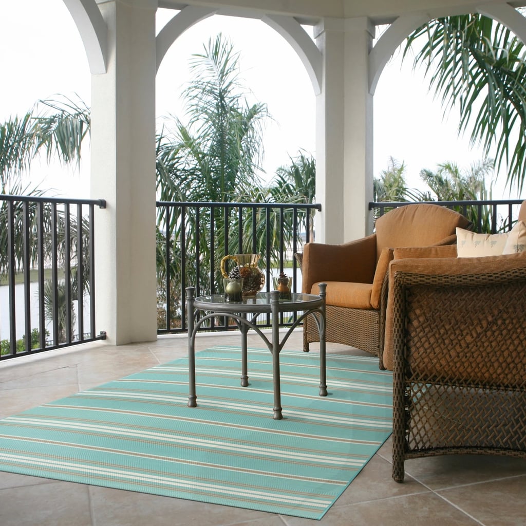 Reversible Stripe Outdoor Rug