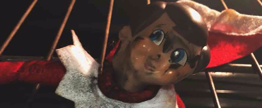 Mom Leaves Elf on the Shelf in the Oven