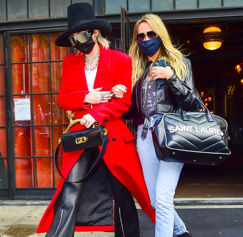 Miley Cyrus and Her Mom Tish Wear Designer Looks in New York | PS Fashion