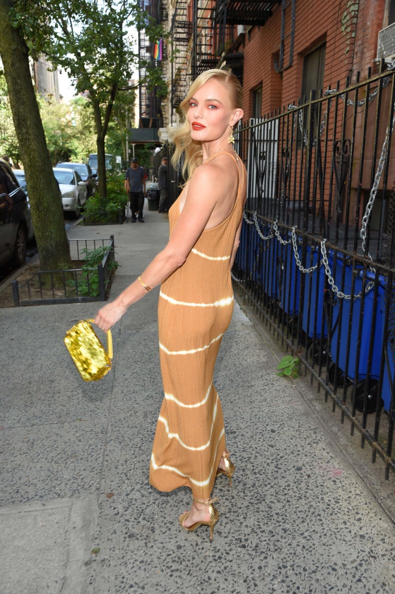 Kate Bosworth Wearing a Fendi Baguette in New York City, 2019