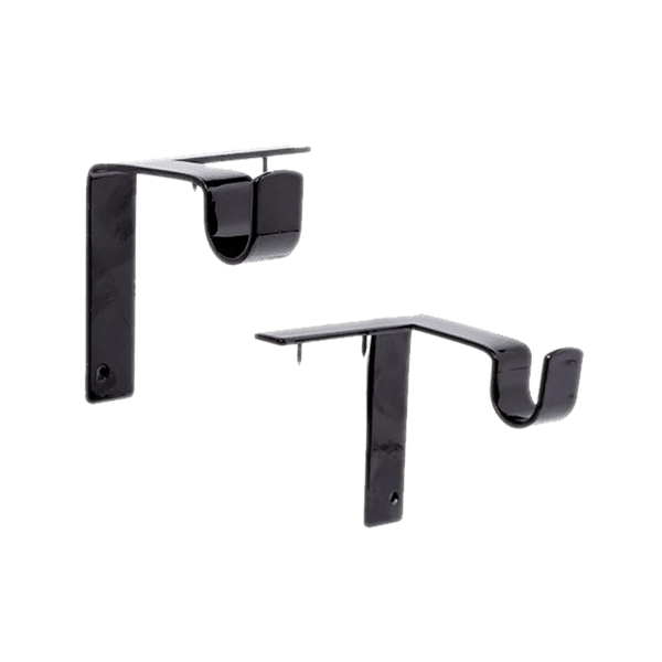 Kwik-Hang Single Curtain Rod Brackets