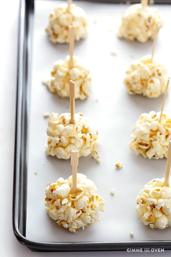 Naturally Sweetened Honey Popcorn Balls