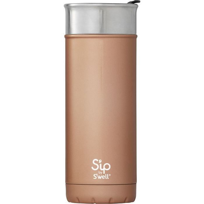 For Those Who Spill: S'ip by S'well Vacuum Insulated Stainless Steel Travel Mug