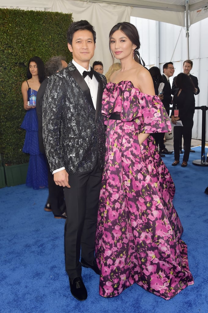 Harry Shum Jr. and Gemma Chan at the 2019 Critics' Choice Awards
