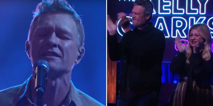 Kelly Clarkson and Blake Shelton Choke Up Watching Craig Morgan's Heartbreaking Performance