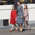 Queen Letizia and Her Daughters Had the Cutest Moment Together During a Royal Outing