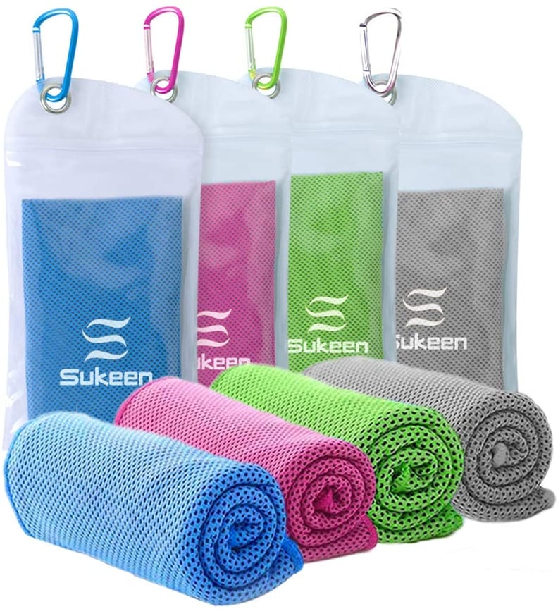 Microfiber Breathable Cooling Towels 4 Pack