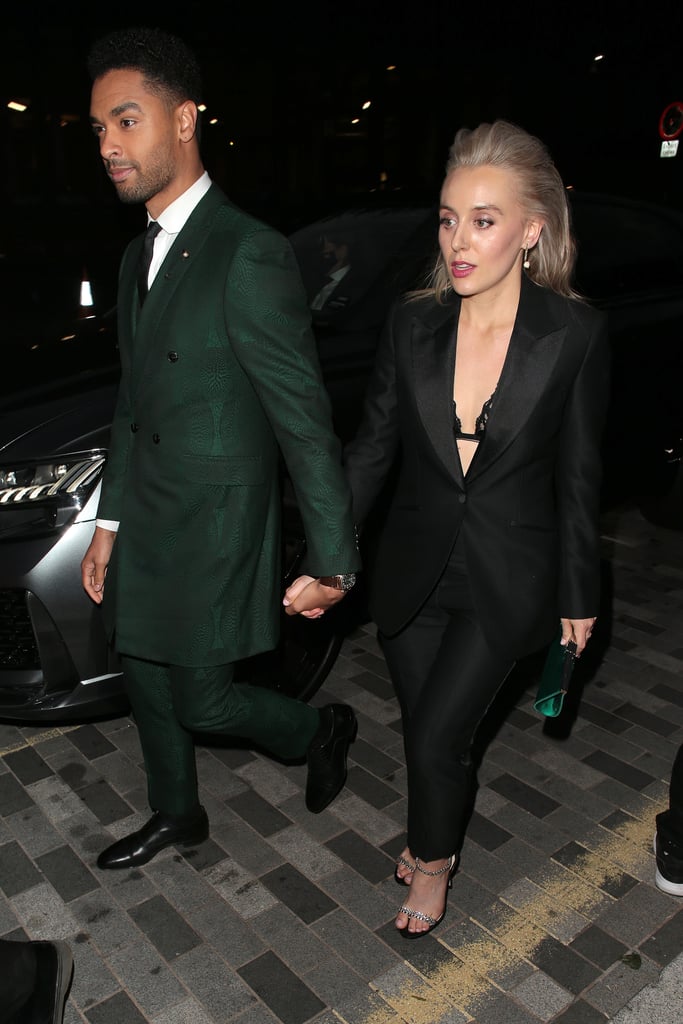 Page and Brown headed into GQ's 2021 Men of the Year Awards together.