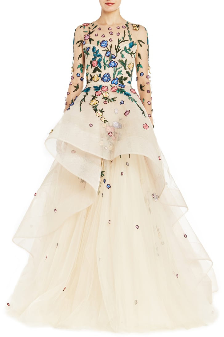 Monique Lhuillier Wedding Dresses With Color POPSUGAR Fashion Photo 3