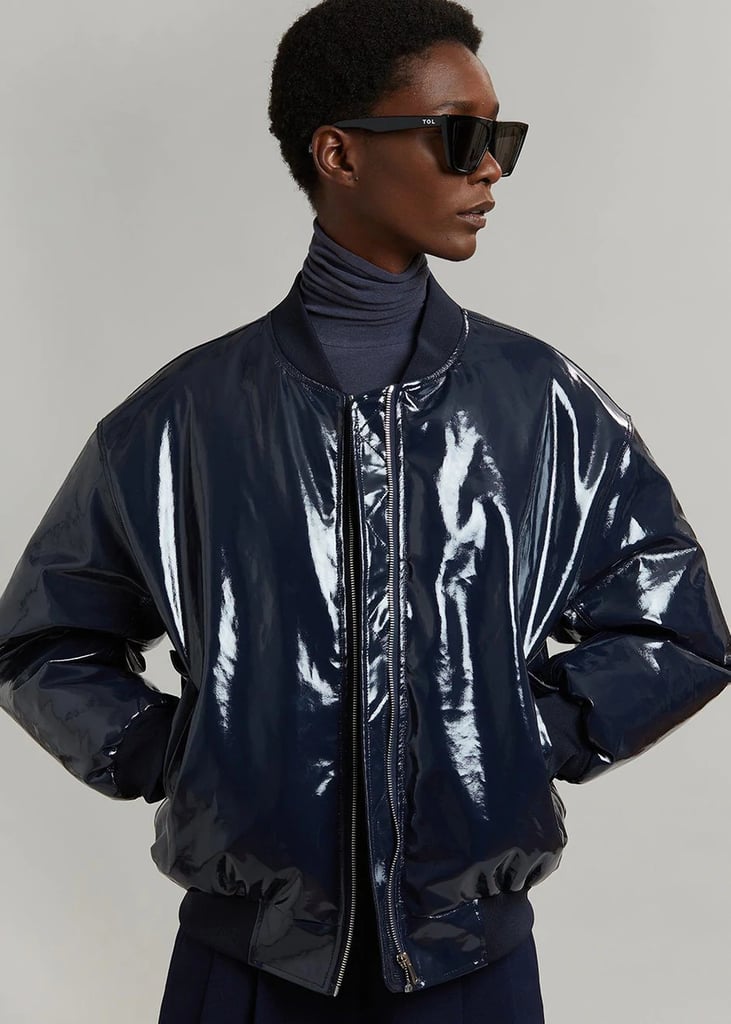 The Frankie Shop Blake Patent Bomber