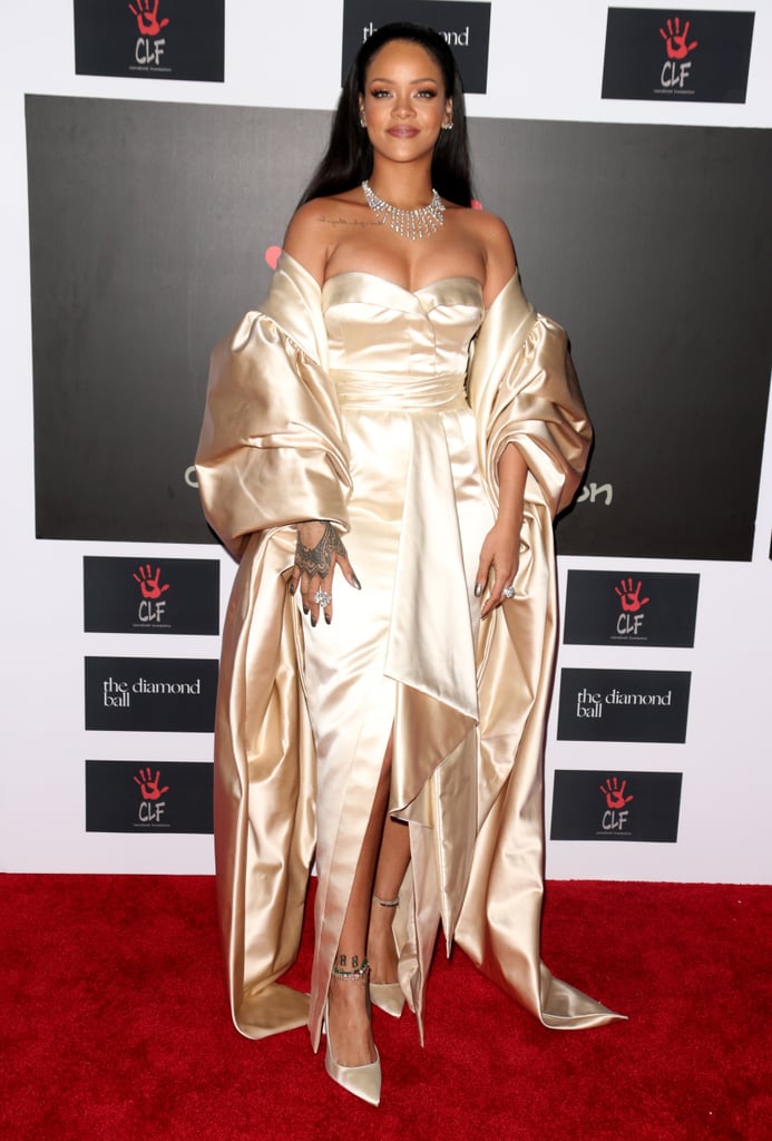 Celebrities at Rihanna's Diamond Ball 2015 Pictures