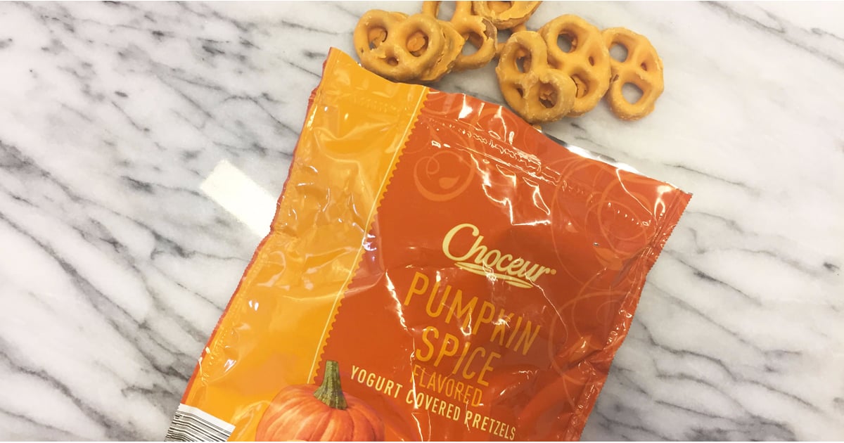 Aldi Pumpkin Spice Yogurt Pretzels POPSUGAR Food