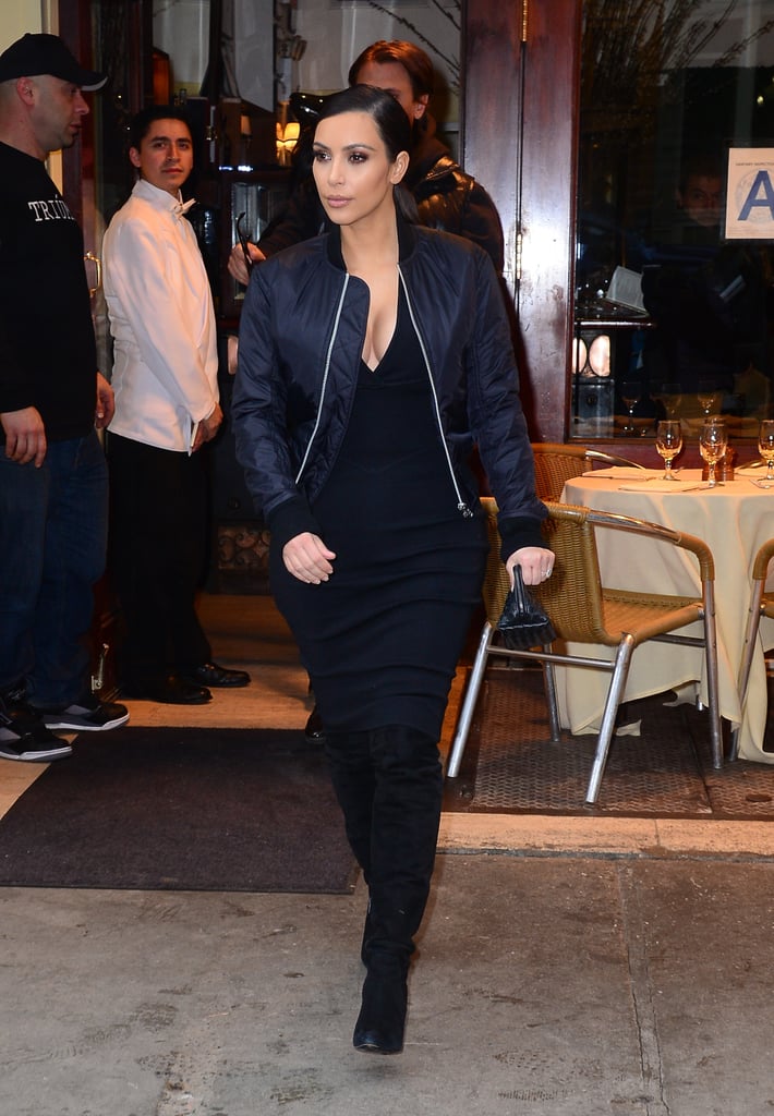 Kim Kardashian and Kanye West in NYC | Pictures