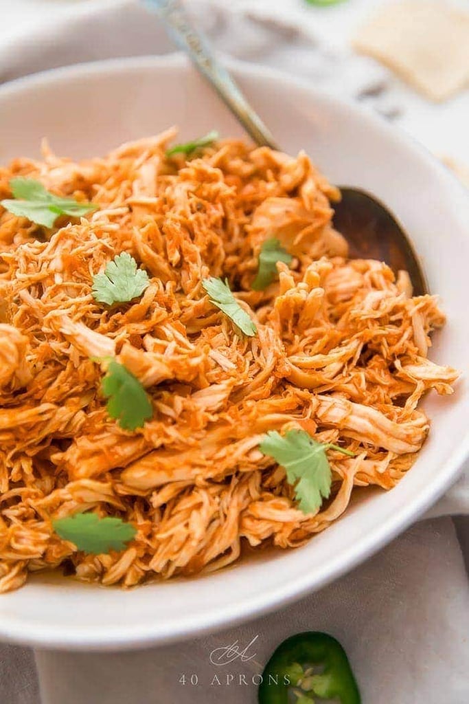 3 Ingredient Slow-Cooker Mexican Shredded Chicken