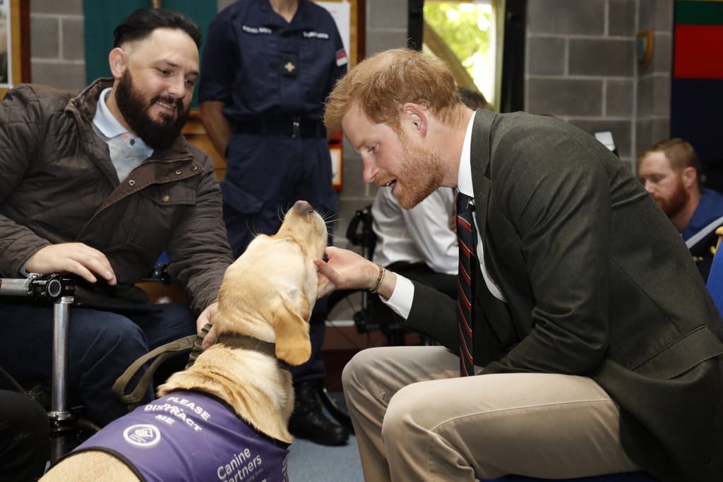 Prince Harry Visits the Royal Marines September 2018