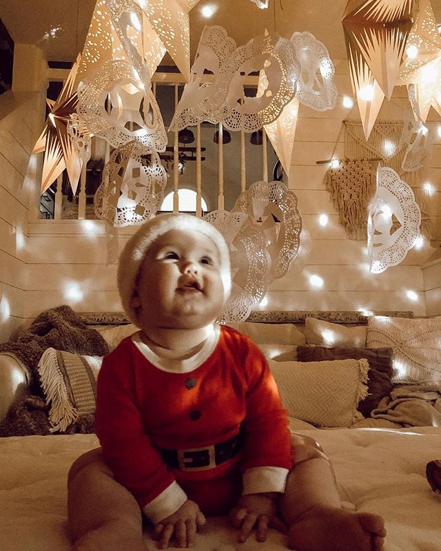 Baby Dressed as Elf on the Shelf 2018