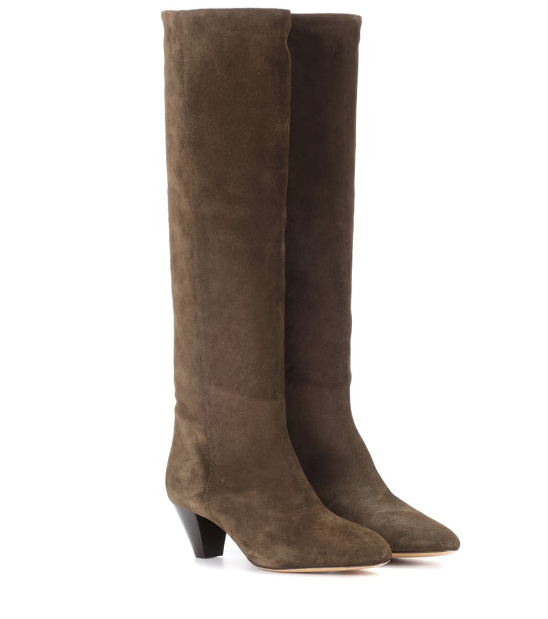 Isabel Marant Robby Suede Knee-High Boots