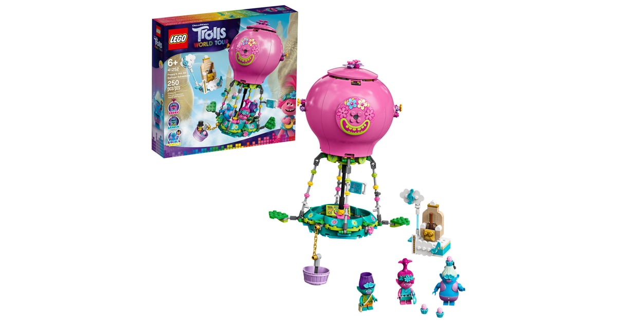 Lego Trolls World Tour Poppy’s Hot Air Balloon Adventure Set | Trolls ...