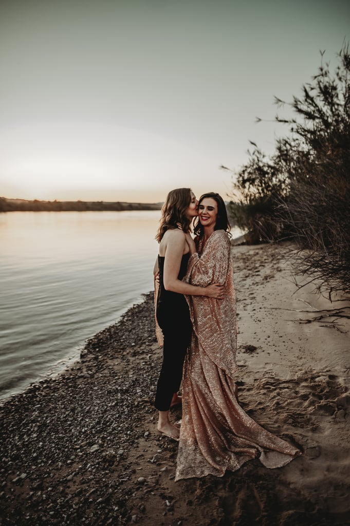 Sexy River Beach Engagement Photo Shoot