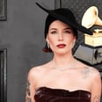 Halsey's Red Dipped Ends Are the Grammys Hair Detail You Don't Want to Miss