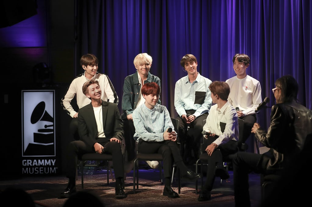 BTS at the Grammy Museum Photos 2018