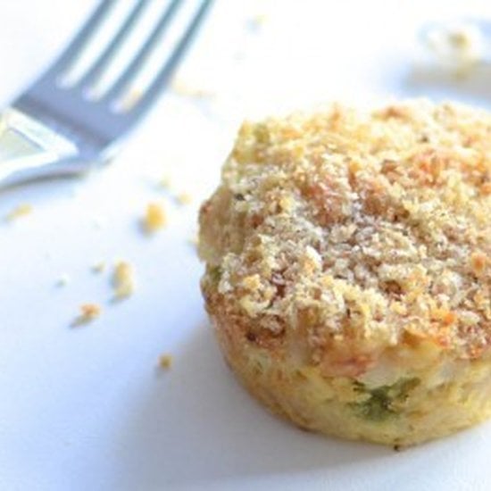 Tuna Mornay Muffin KidFriendly Muffin Tin Recipes POPSUGAR Family Photo 16